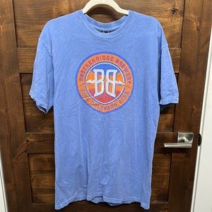 Large Breckenridge Brewery blue t-shirt